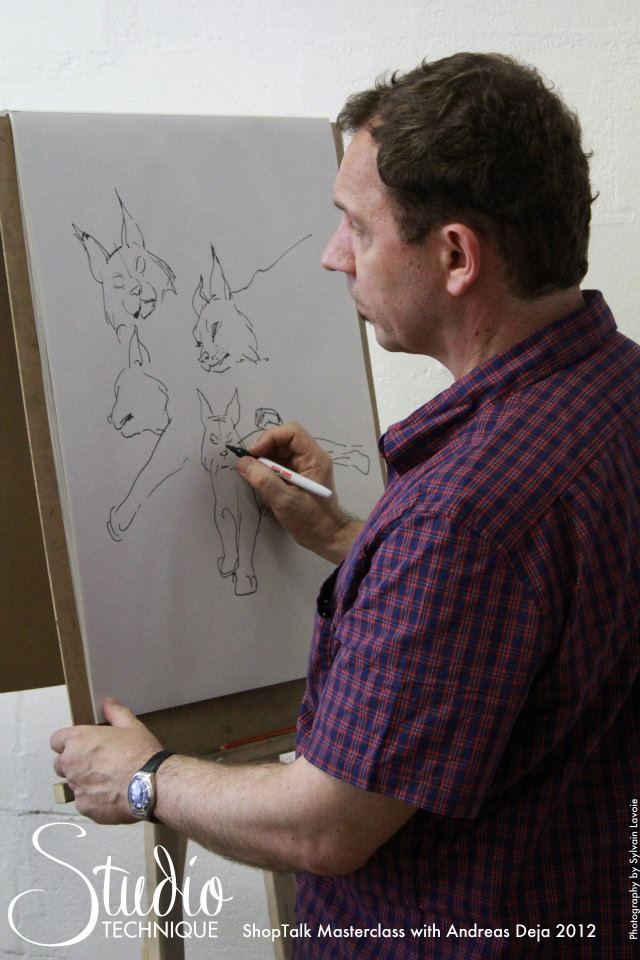 Andreas Deja's sketch of Big Cat