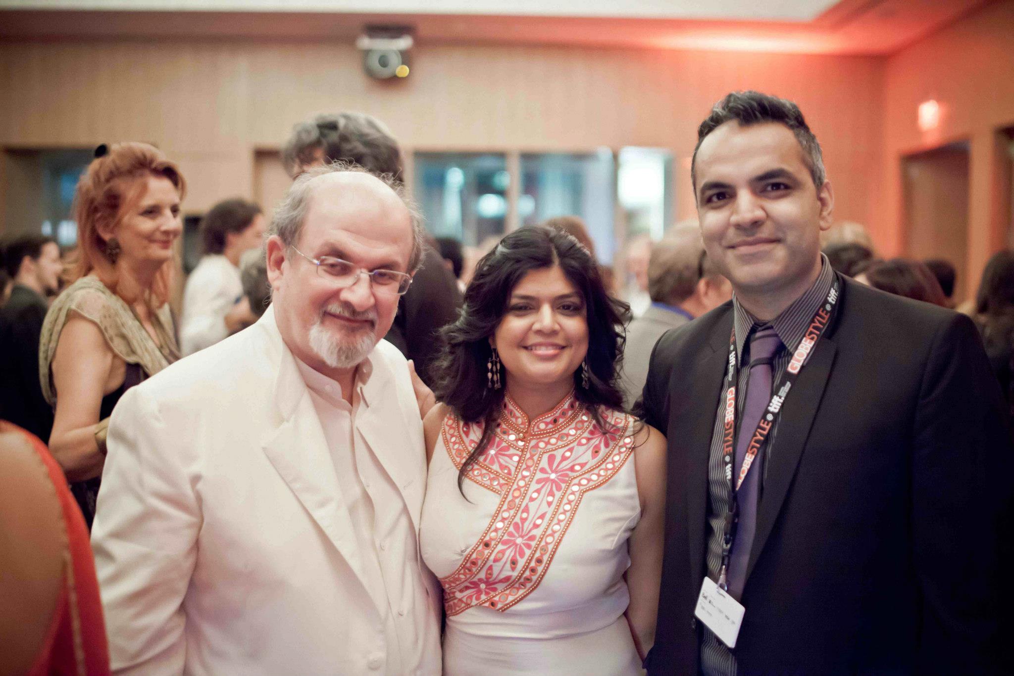 Arshad & Salman Rushdie